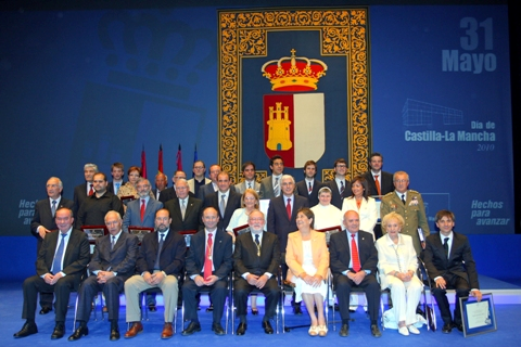 Castilla-La Mancha distingue a la Unidad Militar de Emergencias con la Placa al M&eacute;rito Regional 2010