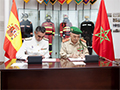 Firma acuerdo: “En la visita, el general Bennani y el almirante García firmaron un acuerdo de colaboración entre la UME y las FAS marroquíes en materia de emergencias”