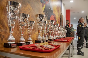 Además del permio al ganador del Trofeo General Coll, se entregaron los premios correspondientes a cada una de las pruebas disputadas