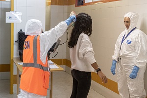 Estación de Clasificación Descontaminada fija, a cargo del Consejo de Seguridad Nuclear