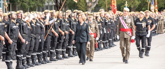 Su Majestad la Reina Doña Sofía preside los actos del XIX Aniversario de la UME y el día de su Patrona