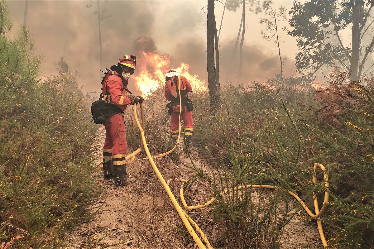 El contingente de la UME desplazado a Portugal estuvo formado por 364 militares y 116 veh&iacute;culos