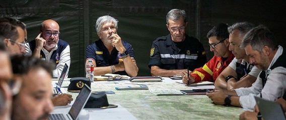 La UME asumió por primera vez la dirección operativa de una Emergencia Nacional por incendios forestales