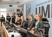Tras la firma se visitó el Centro de Operaciones Conjunto (JOC)