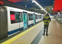 Reconocimiento de puntos críticos en las líneas de cercanias y metro de Madrid