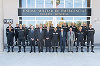 El acto se ha desarrollado en el Cuartel General de la UME, en Torrejón de Ardoz, con la presencia del General Jefe, Teniente General Miguel Alcañiz Comas.