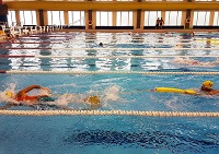 La piscina del Complejo deportivo Ciudad de Cádiz albergó el resto de las pruebas