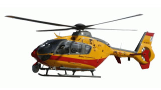 Helicóptero EC-135 (HU-26). Total: 4.