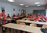 En la Base General Morillo se imparten clases teóricas aprovechando las instalaciones disponibles