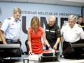 La ministra de Defensa asiste  en la Unidad Militar de Emergencias (UME) a la presentación de la campaña de lucha contra incendios forestales 2011