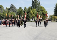 Uno de los momentos más emotivos del acto fue el acto de homenaje a los caidos