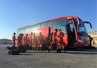 Esta actuación se enmarca dentro del Protocolo sobre Cooperación Técnica y Asistencia Mutua en materia de Protección Civil, suscrito entre España y Portugal, como ya sucedió hace siete días en el incendio forestal de Guarda