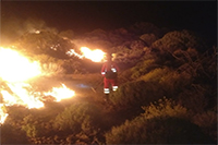 La misión principal durante toda la noche ha sido el ataque directo