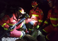 Búsqueda técnica dentro de un ejercicio en las Escuelas USAR