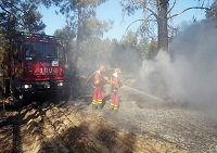 Sobre las 12:00 horas, ante la mejora de las condiciones, la Junta de Castilla y León solicita el repliegue de los efectivos de la UME de Nieva.