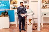 Tras la lectura de la fórmula de imposición del Mando, el general Cuesta ha tomado la palabra y, tras agradecer la confianza depositada en él para ocupar el puesto