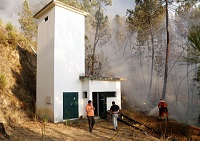 Defensa de la estación de bombeo de agua que abastece a la potabilizadora de Vila de Rei