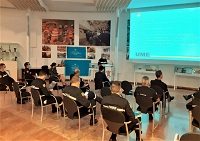 Ponencia a cargo del teniente coronel Juan Saldaña, jefe de la sección de personal del Estado Mayor de la UME