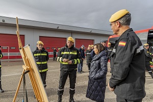 El simulacro de las  Escuelas Prácticas de Riesgos Tecnológicos ha sido el cierre de una formación que este año se ha basado en las emergencias nucleares y radiológicas