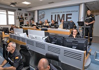 Presentación en el Centro de Operaciones Conjunto (JOC)