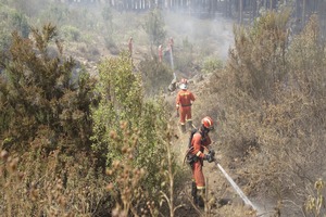 La complicada orografía y los distintos vientos locales lo han convertido en uno de los incendios más desafiantes de la campaña de Lucha Contra Incendios Forestales (LCIF) de 2023