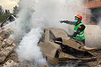 Este curso, que comenzó el pasado 22 de junio con la fase on-line, corresponde al primer nivel de formación que todos los integrantes de la UME deben de superar antes de participar en cualquier intervención