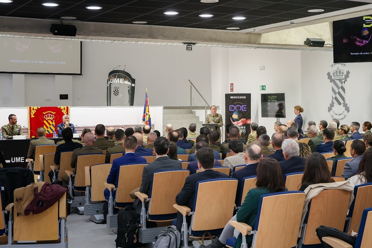 El acto de inauguraci&oacute;n del Curso se desarroll&oacute; en el Auditorium General Montiano