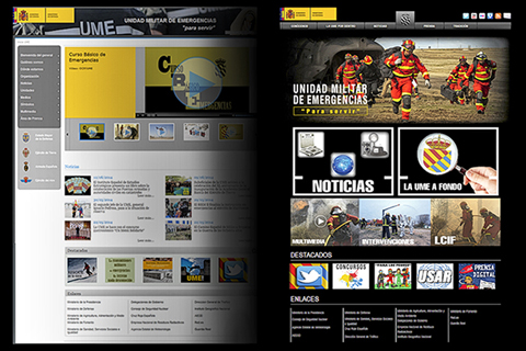 La UME estrena imagen corporativa con su nueva p&aacute;gina web , m&aacute;s atractiva, intuitiva y din&aacute;mica.