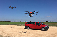 Pruebas con drones cedidos por Stock RC y Dronetools