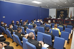 El Acto de clausura se desarrolló en el Salón de Actos de la Escuela de Especialidades ‘Antonio de Escaño’ de la Armada