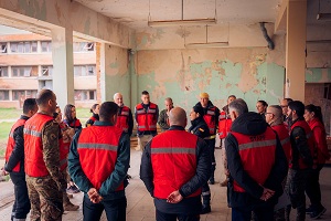 El liderazgo y la gestión de equipos en una emergencia han sido los ejes centrales en las prácticas de psicología desarrolladas durante el XIII Curso de Gestión de Catástrofes