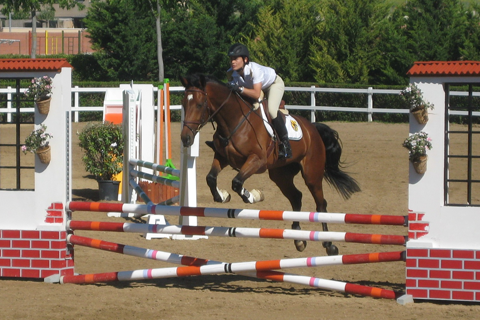 La capitán Menchón, del RAEM, participó en la prueba de Hermandad