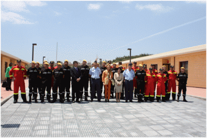 La Vicepresidenta Primera del Gobierno visitó la Unidad de Intervención de Gando (Gran Canaria) perteneciente al II Batallón de Intervención en Emergencias.