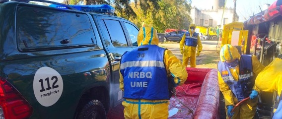 Finaliza la Operación de apoyo de la UME en la contención de la peste porcina africana en la provincia de Barcelona