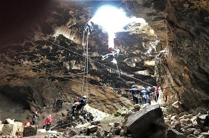 La fase práctica del Curso de Rescate Terrestre se desarrolló principalmente en varias localizaciones de Huesca