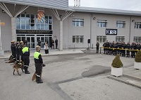 La bendición se desarrolló en el patio de armas del Cuartel General de la UME en la Base Aérea de Torrejón de Ardoz