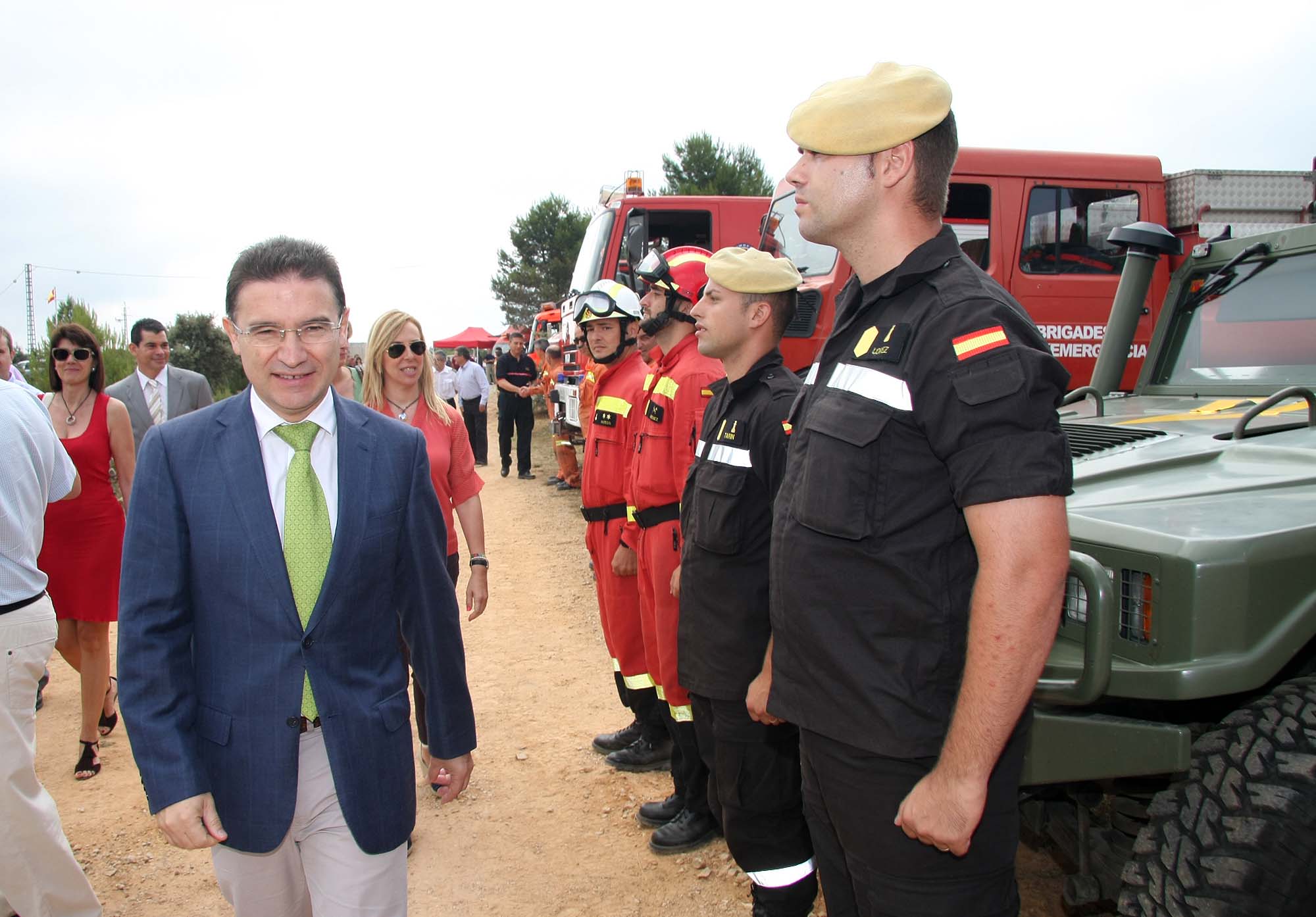 El Conseller de Gobernación de la Generalitat Valenciana presentó el pasado 29 de junio en la Base Aérea de Siete Aguas (Valencia)