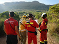 La UME en la dirección de la emergencia.