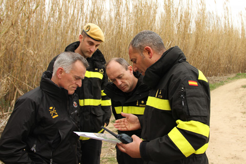 El general durante su Inspecci&oacute;n a las actividades de la CIEN 32.