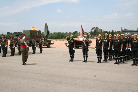 Una Secci&oacute;n de Ingenieros del BIEM III form&oacute; y desfil&oacute; a pie el d&iacute;a de San Fernando en la Base Militar &ldquo;General Almirante&rdquo; de Marines en Valencia.