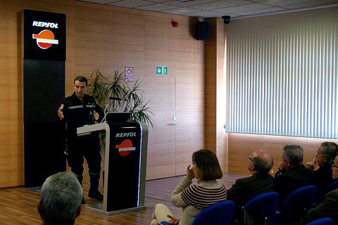 El teniente general Muro durante su presentaci&oacute;n en las jornadas de seguridad