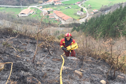 314 efectivos de la UME se han desplegado en Asturias, Cantabria y Navarra este fin de semana