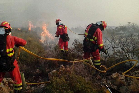 El Grupo T&aacute;ctico Torrent en misiones de ataque directo al fuego