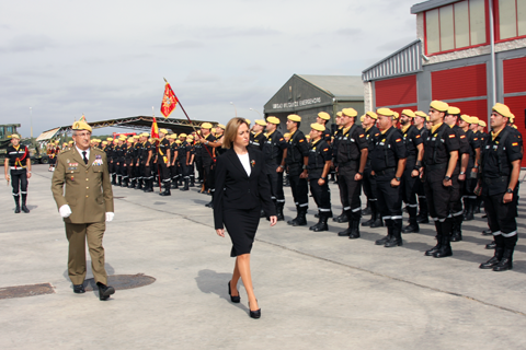 La Unidad Militar de Emergencias celebra en todas sus bases su D&iacute;a Institucional