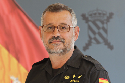 Teniente coronel Andr&eacute;s Dapena (San Sebasti&aacute;n 1956-2015)