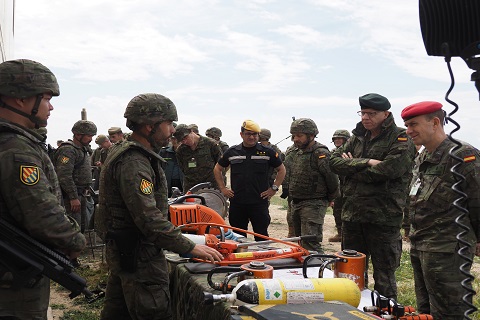 Al ser la primera vez que se capacita al &ldquo;Battle Group&rdquo; con un equipo USAR, la UME ha tenido que superar el reto de adaptar los procedimientos de B&uacute;squeda y Rescate Urbano, excarcelaci&oacute;n y apoyo sanitario en cat&aacute;strofes para ponerlos en pr&aacute;ctica en una zona semipermisiva