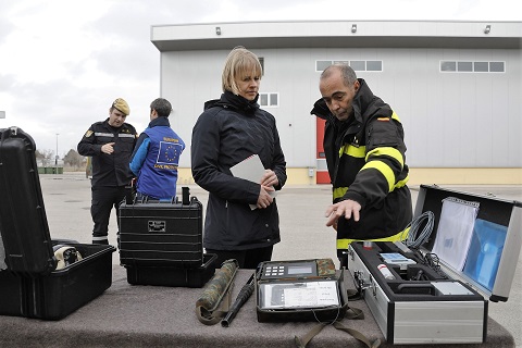 Dos especialistas de la Direcci&oacute;n General de Ayuda Humanitaria y Protecci&oacute;n Civil de la Comisi&oacute;n Europea (ECHO) se han desplazado hasta Espa&ntilde;a para llevar a cabo una visita consultiva a los equipo de B&uacute;squeda y Rescate Acu&aacute;tico (WSAR) de la UME