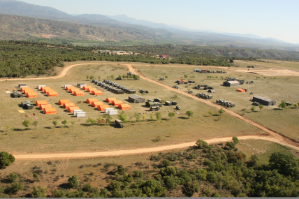 Centro de Apoyo Log&iacute;stico instalado durante el ejercicio