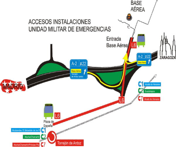 Acceso Base Torrejón