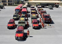 Sección de Intervención en Emergencias Naturales configurada para Lucha Contra Incendios Forestales